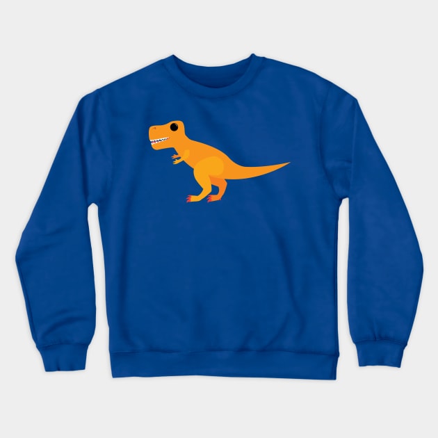 Happy T-Rex Crewneck Sweatshirt by MadArtisan